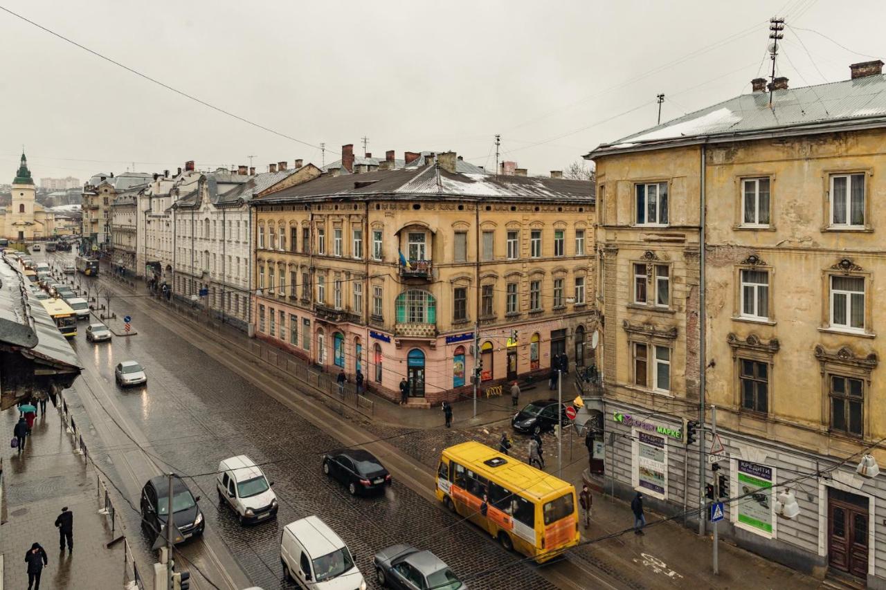 Mini Hotel Barvy Lvova On Horodotska St. ภายนอก รูปภาพ