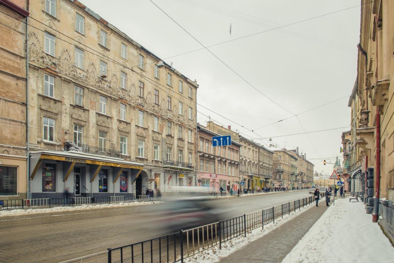 Mini Hotel Barvy Lvova On Horodotska St. ภายนอก รูปภาพ